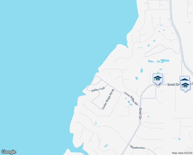 map of restaurants, bars, coffee shops, grocery stores, and more near 526 Cove Ridge Road in Heath