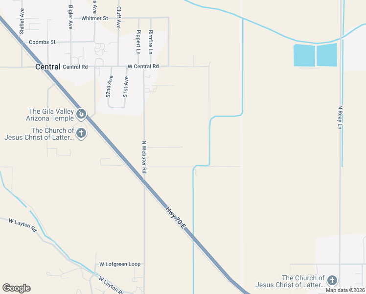map of restaurants, bars, coffee shops, grocery stores, and more near Abbey Road in Thatcher
