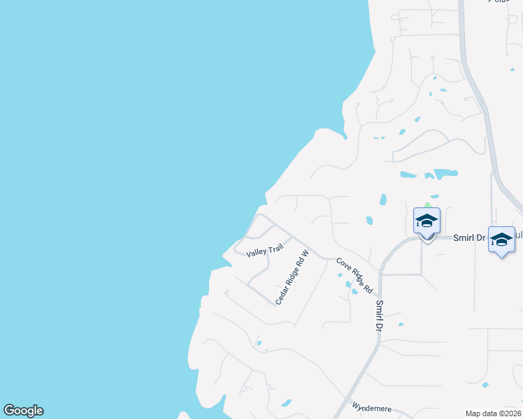 map of restaurants, bars, coffee shops, grocery stores, and more near 526 Cove Ridge Road in Heath