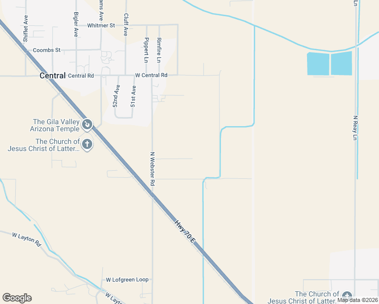 map of restaurants, bars, coffee shops, grocery stores, and more near Abbey Road in Thatcher