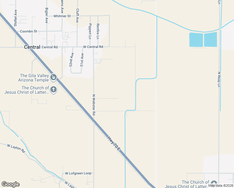 map of restaurants, bars, coffee shops, grocery stores, and more near Abbey Road in Thatcher