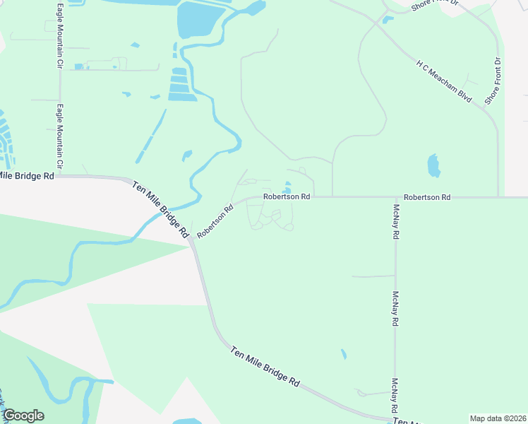 map of restaurants, bars, coffee shops, grocery stores, and more near 4627 Robertson Road in Fort Worth