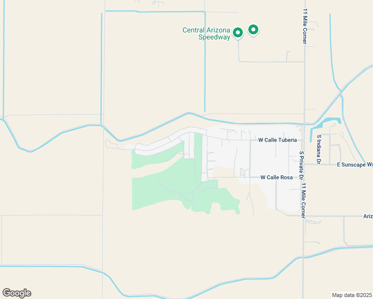 map of restaurants, bars, coffee shops, grocery stores, and more near 1872 South Pecos Drive in Casa Grande