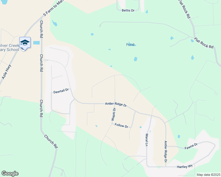 map of restaurants, bars, coffee shops, grocery stores, and more near 109 Wapiti Dr in Azle