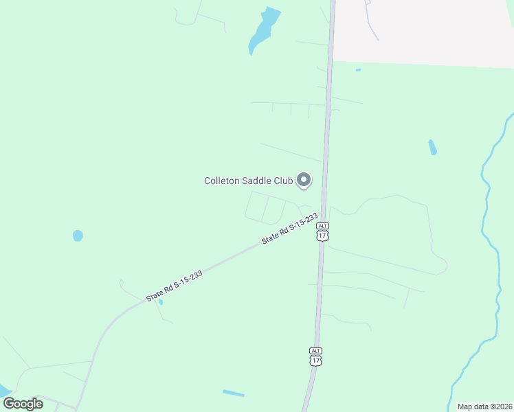 map of restaurants, bars, coffee shops, grocery stores, and more near 189 Watershed Court in Walterboro