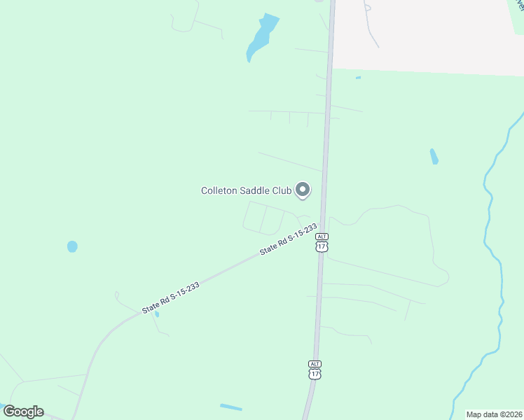 map of restaurants, bars, coffee shops, grocery stores, and more near 189 Watershed Court in Walterboro