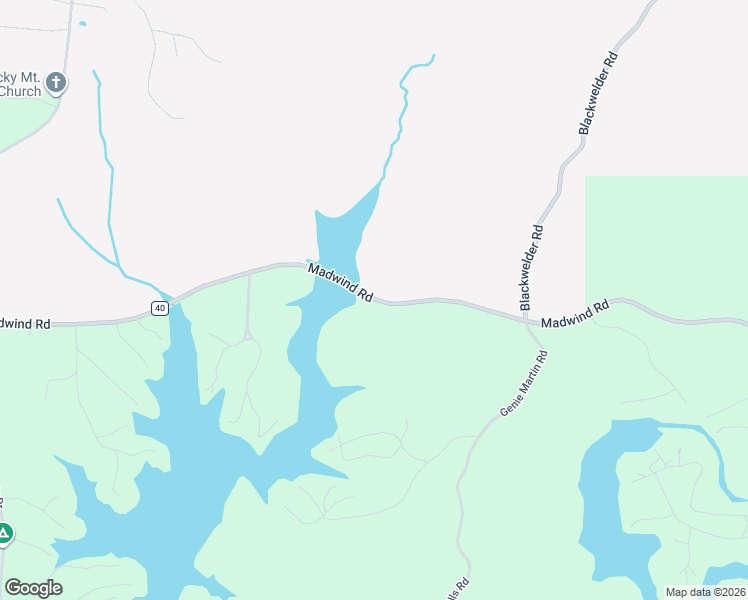 map of restaurants, bars, coffee shops, grocery stores, and more near Madwind Road in Jacksons' Gap