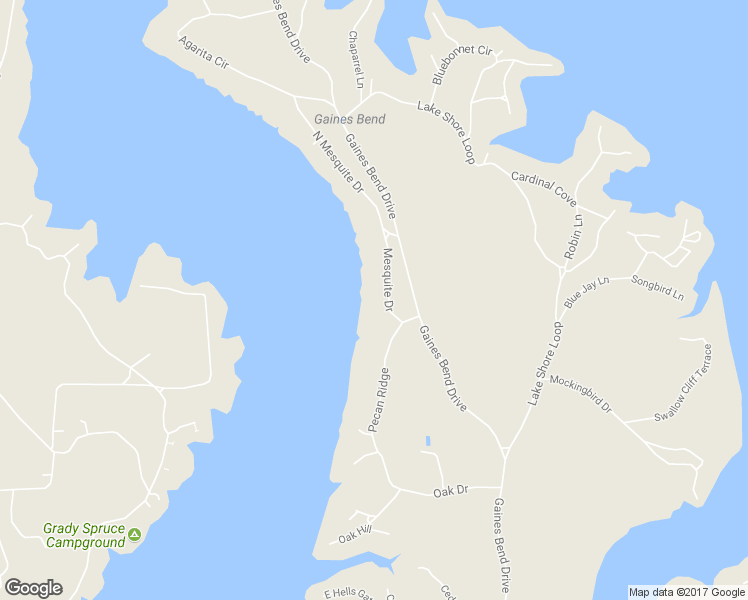 map of restaurants, bars, coffee shops, grocery stores, and more near 1005 Mesquite Ridge in Graford