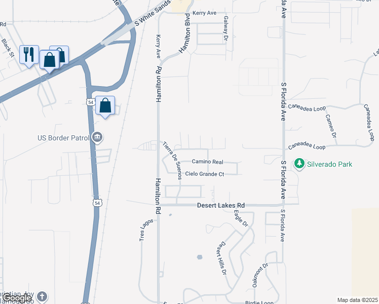 map of restaurants, bars, coffee shops, grocery stores, and more near 334 Casa de Suenos in Alamogordo