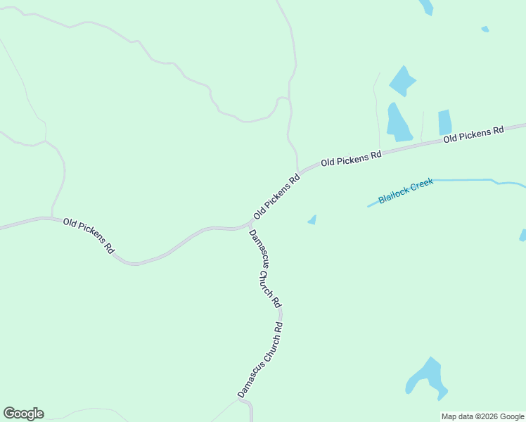 map of restaurants, bars, coffee shops, grocery stores, and more near Old Pickens Road in Kosciusko