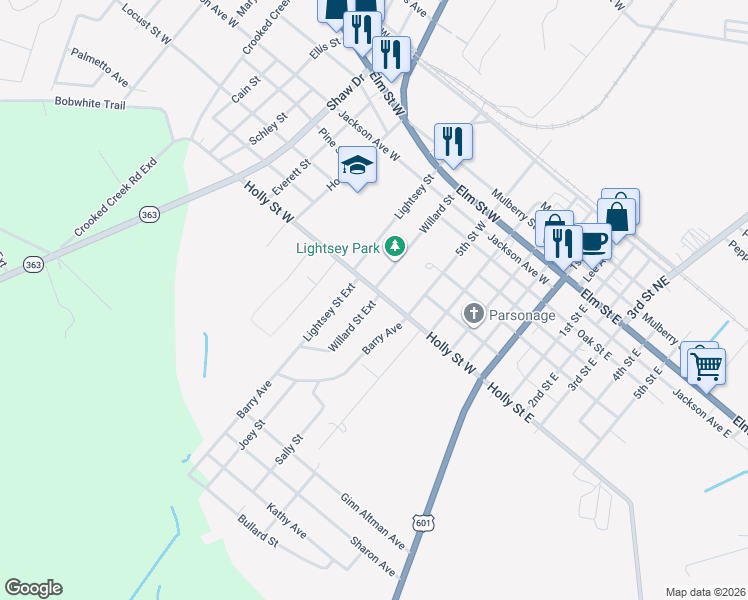 map of restaurants, bars, coffee shops, grocery stores, and more near 421 Willard Street in Hampton