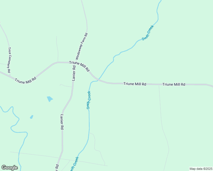 map of restaurants, bars, coffee shops, grocery stores, and more near 2610 Triune Mill Road in Thomaston