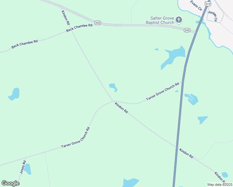 map of restaurants, bars, coffee shops, grocery stores, and more near 1470 Tarver Grove Church Road in Bartow