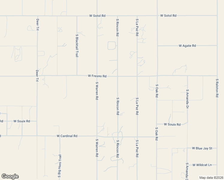 map of restaurants, bars, coffee shops, grocery stores, and more near 1324 South Rincon Road in Maricopa