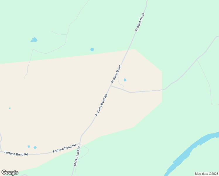 map of restaurants, bars, coffee shops, grocery stores, and more near Fortune Bend Road in Graford