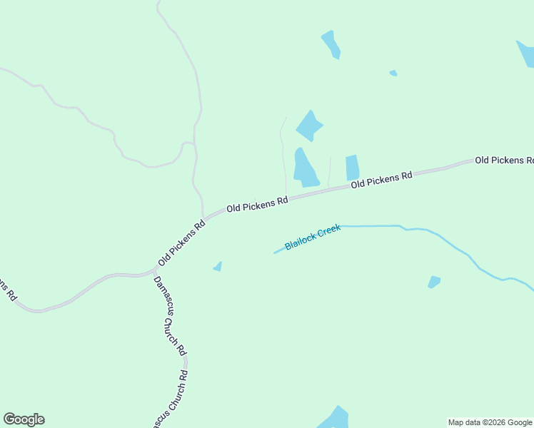 map of restaurants, bars, coffee shops, grocery stores, and more near 2242 Old Pickens Road in Kosciusko