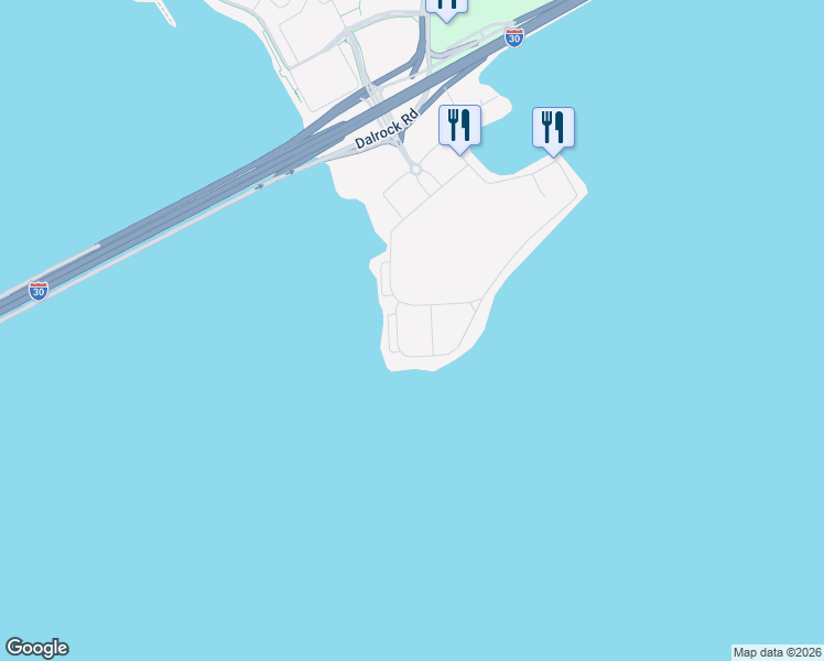 map of restaurants, bars, coffee shops, grocery stores, and more near 686 Cooke Drive in Rowlett