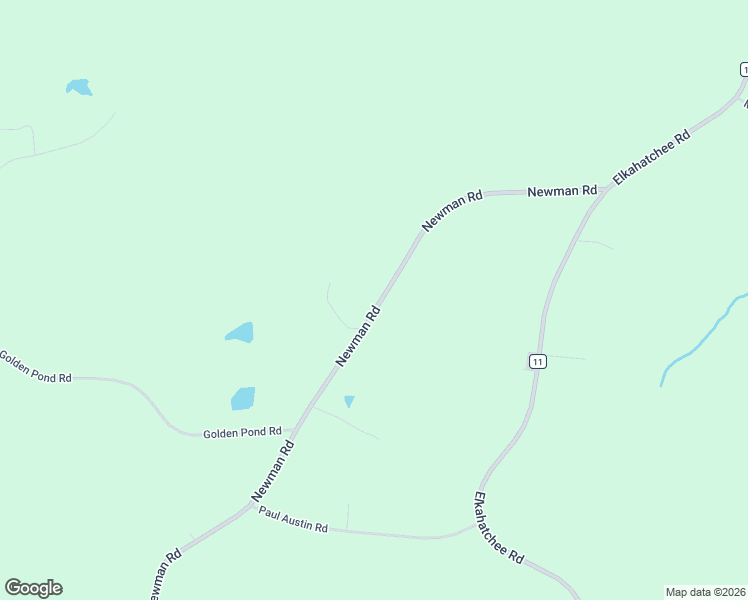 map of restaurants, bars, coffee shops, grocery stores, and more near 684 Newman Road in Alexander City