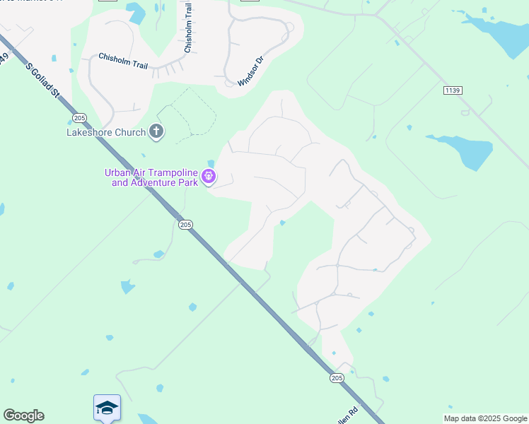 map of restaurants, bars, coffee shops, grocery stores, and more near 800 Cromwell Court in Rockwall