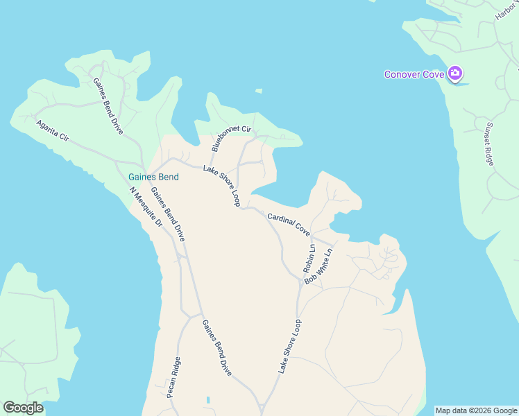 map of restaurants, bars, coffee shops, grocery stores, and more near 1003 Cardinal Cove in Graford