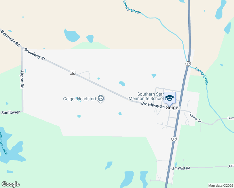 map of restaurants, bars, coffee shops, grocery stores, and more near in Geiger