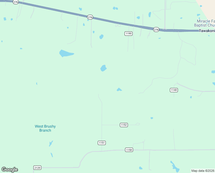 map of restaurants, bars, coffee shops, grocery stores, and more near 262 Rs County Road 1190 in Emory