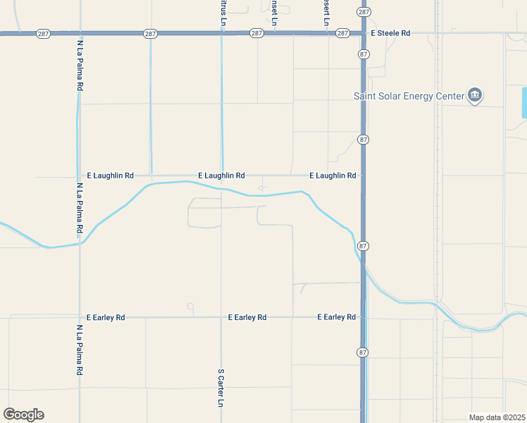 map of restaurants, bars, coffee shops, grocery stores, and more near 1045 South Carter Lane in Casa Grande