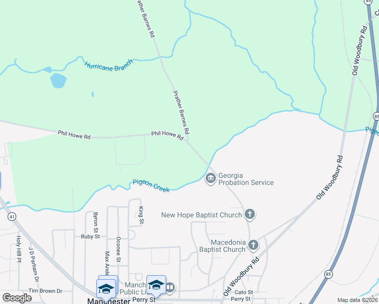 map of restaurants, bars, coffee shops, grocery stores, and more near 1188 Phil Howe Road in Manchester