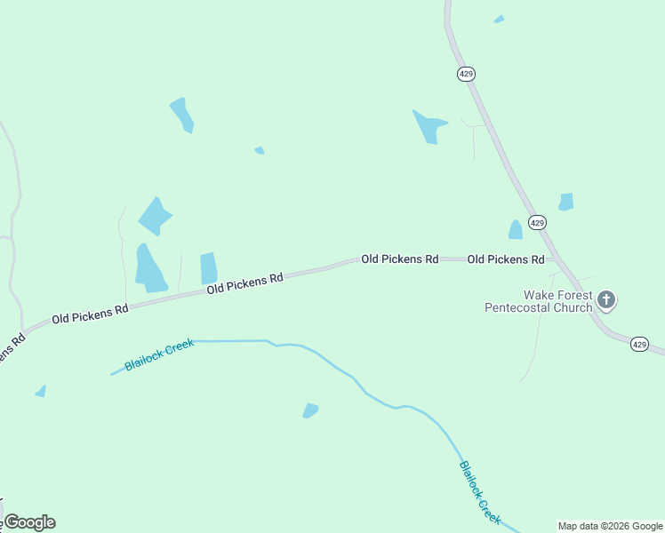 map of restaurants, bars, coffee shops, grocery stores, and more near Old Pickens Road in Kosciusko