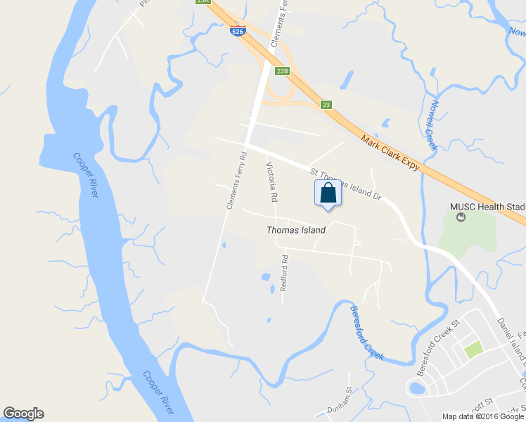 map of restaurants, bars, coffee shops, grocery stores, and more near 116 Clouter Creek Drive in Wando