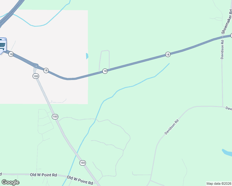 map of restaurants, bars, coffee shops, grocery stores, and more near 2474 Georgia 18 in West Point