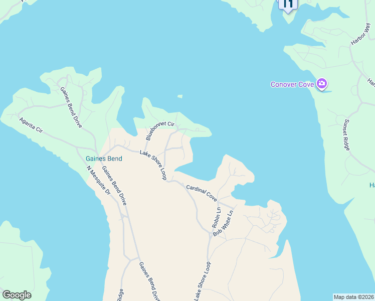 map of restaurants, bars, coffee shops, grocery stores, and more near 1001 Fire Wheel in Graford