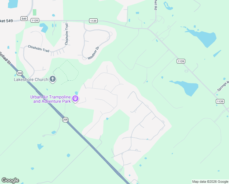map of restaurants, bars, coffee shops, grocery stores, and more near 905 York House Court in Rockwall