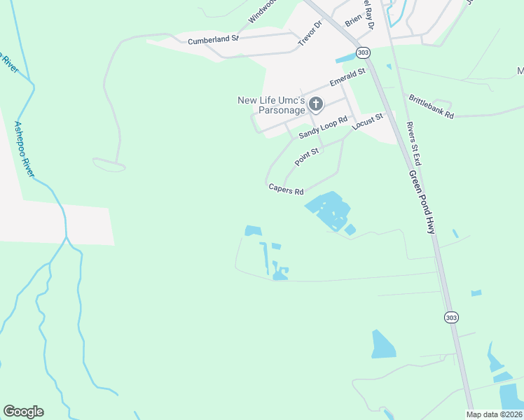 map of restaurants, bars, coffee shops, grocery stores, and more near 606 Weslegacy Lane in Walterboro