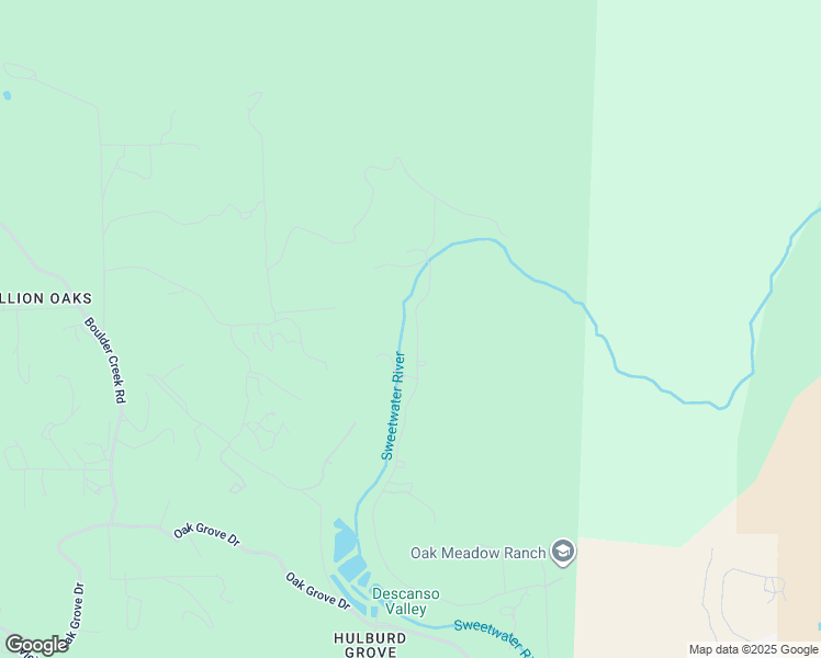 map of restaurants, bars, coffee shops, grocery stores, and more near 10420 Tanglewood Lane in Descanso