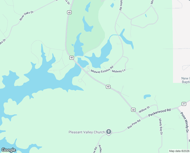 map of restaurants, bars, coffee shops, grocery stores, and more near 1243 County Road 40 in Jacksons' Gap