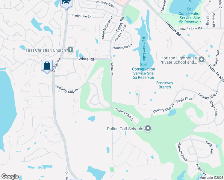 map of restaurants, bars, coffee shops, grocery stores, and more near 2308 White Road in Heath