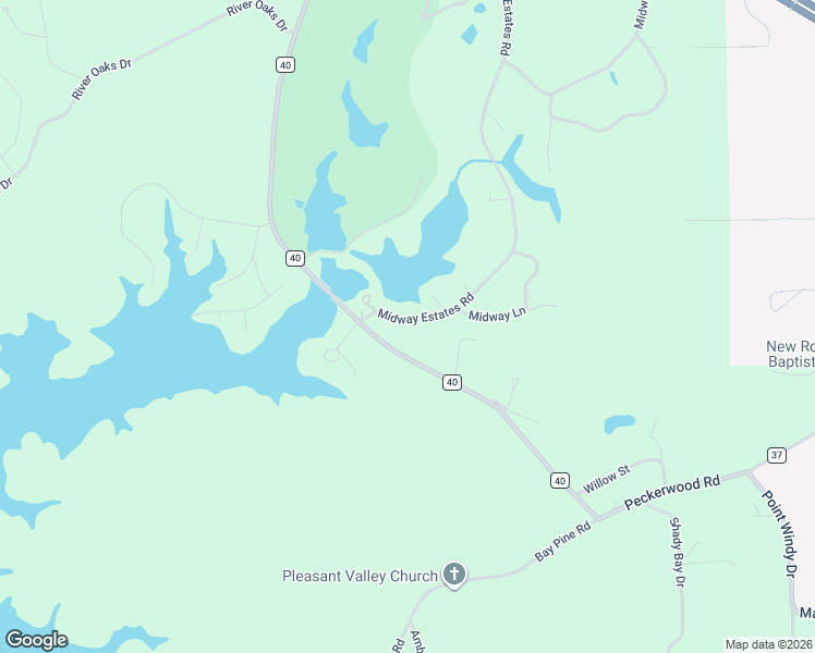 map of restaurants, bars, coffee shops, grocery stores, and more near 1243 Co Road 40 in Jacksons' Gap