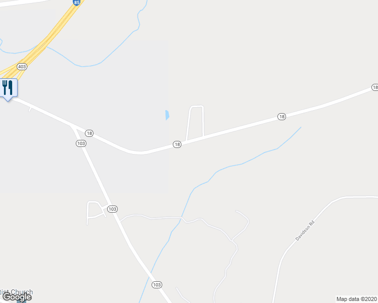 map of restaurants, bars, coffee shops, grocery stores, and more near 2334 Georgia 18 in West Point