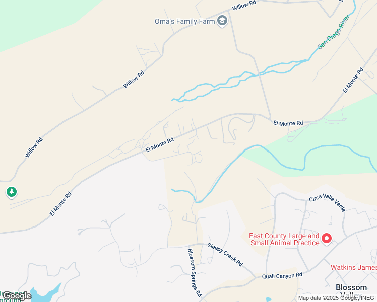 map of restaurants, bars, coffee shops, grocery stores, and more near 15798 Miss Ellie Lane in Lakeside