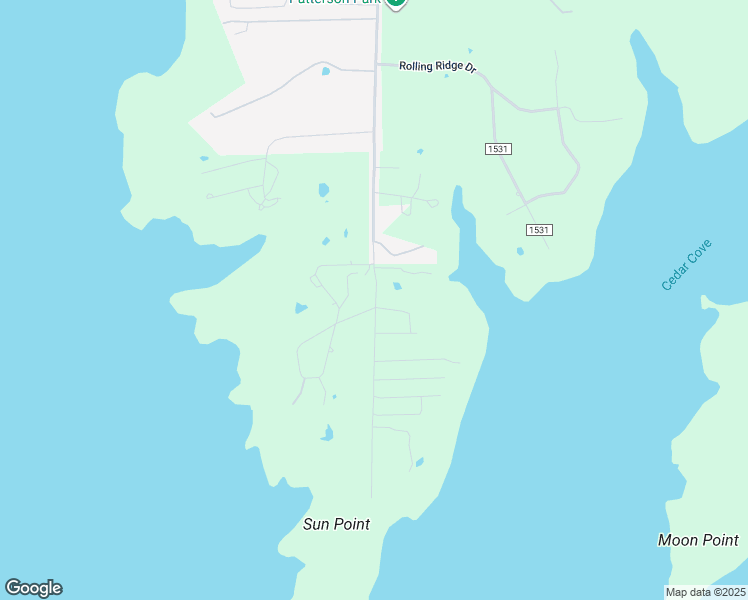 map of restaurants, bars, coffee shops, grocery stores, and more near 142 Lake Shore Lane in Point