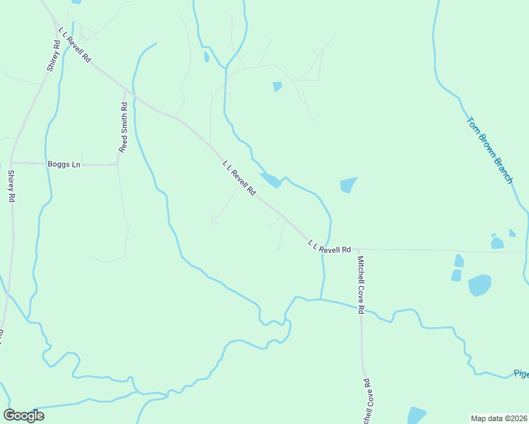 map of restaurants, bars, coffee shops, grocery stores, and more near 1766 L L Revell Road in Manchester