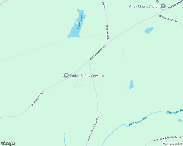 map of restaurants, bars, coffee shops, grocery stores, and more near 82 Johnston Cochran Road in Tennille