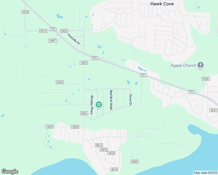 map of restaurants, bars, coffee shops, grocery stores, and more near 1798 Dove Drive in Quinlan