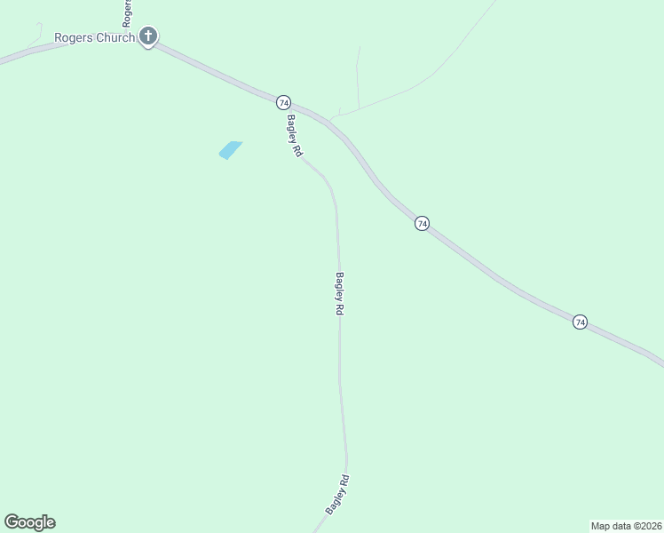 map of restaurants, bars, coffee shops, grocery stores, and more near 239 Bagley Road in Forsyth