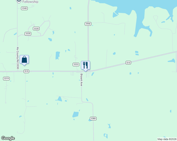 map of restaurants, bars, coffee shops, grocery stores, and more near in Rains County