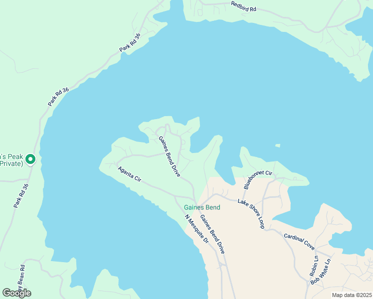 map of restaurants, bars, coffee shops, grocery stores, and more near 1006 Redbud Circle in Graford