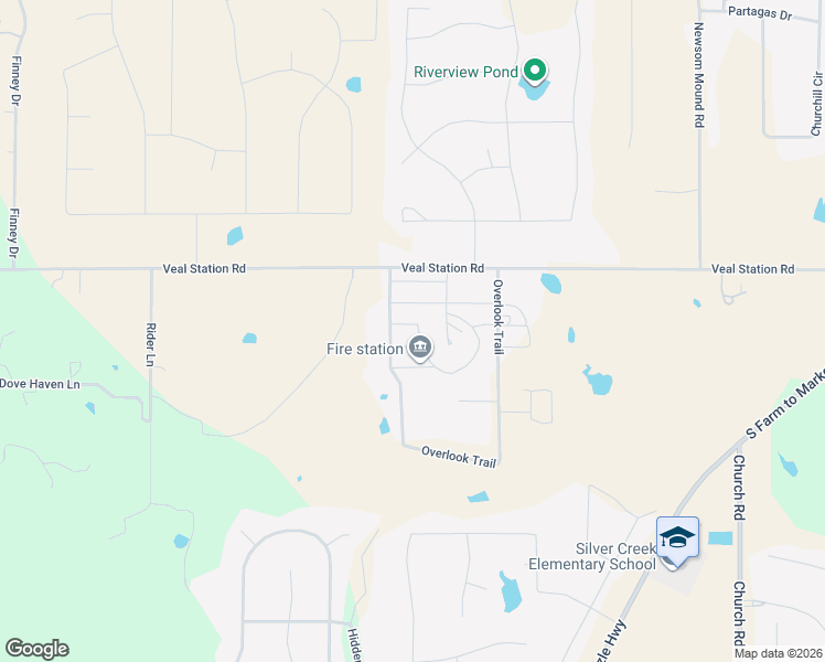 map of restaurants, bars, coffee shops, grocery stores, and more near 206 Enchanted Lakes Circle in Azle