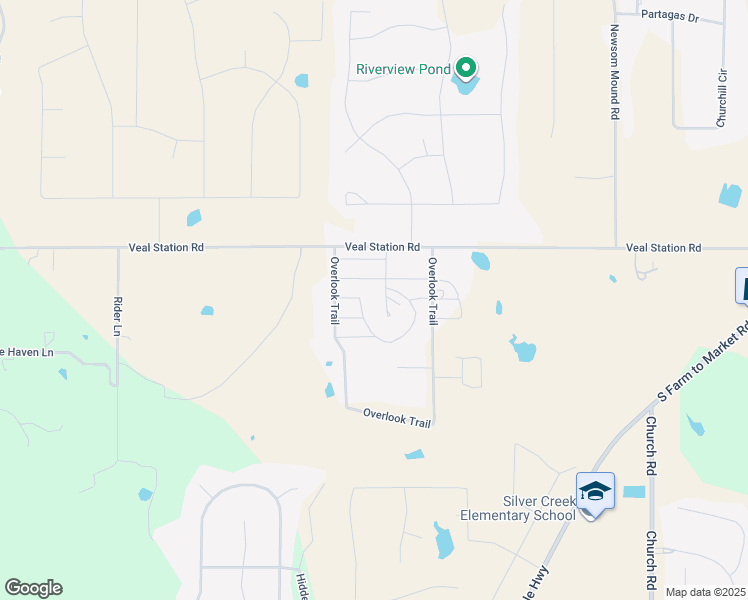 map of restaurants, bars, coffee shops, grocery stores, and more near 206 Enchanted Lakes Circle in Azle