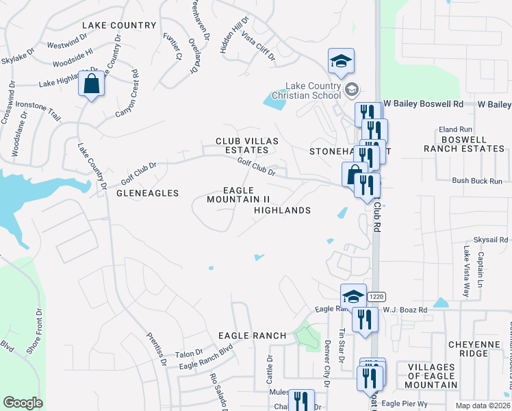 map of restaurants, bars, coffee shops, grocery stores, and more near 8804 Saint Annes Court in Saginaw